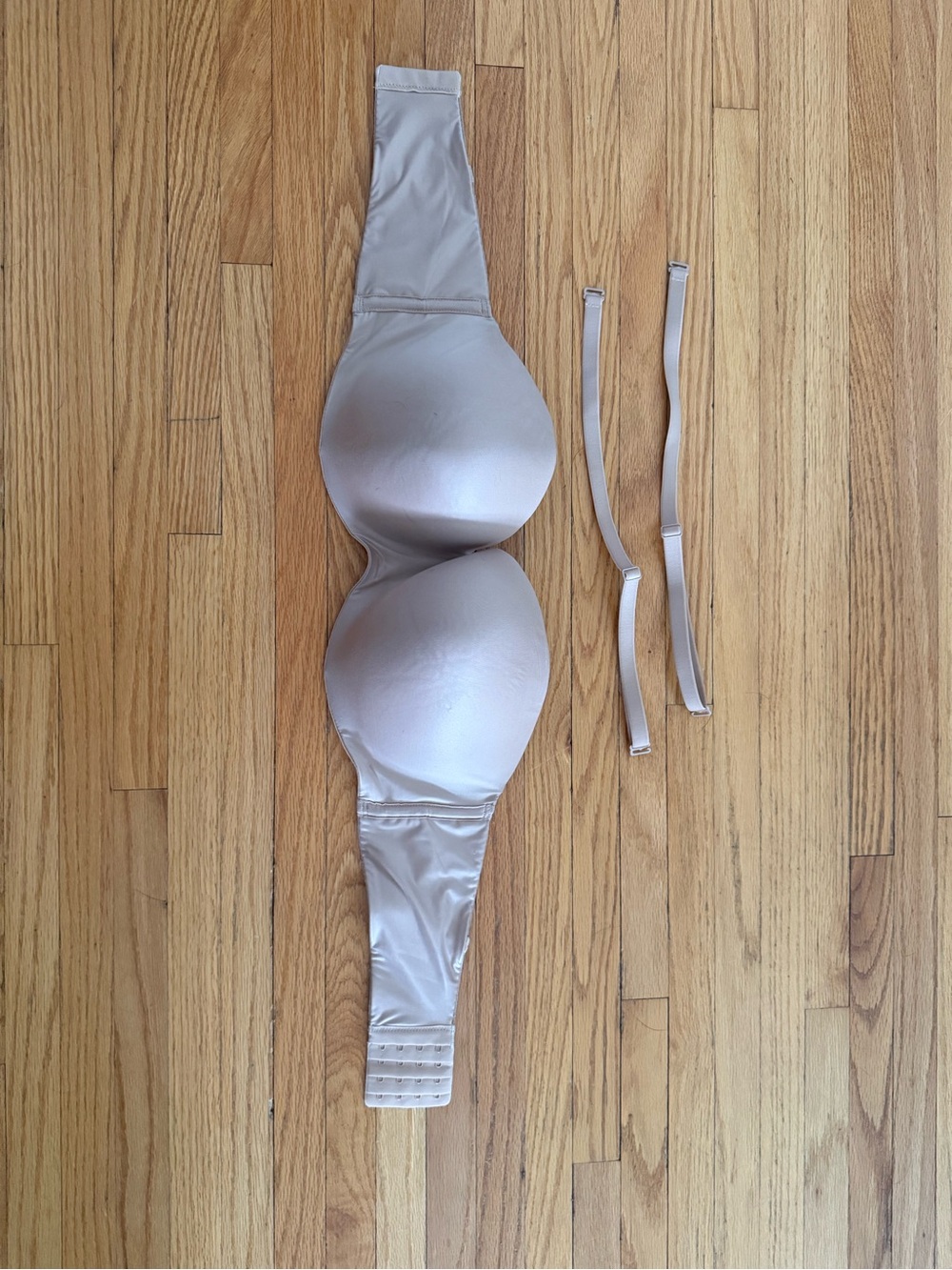 Victoria's Secret Beige Multiway Bra with Removable Straps